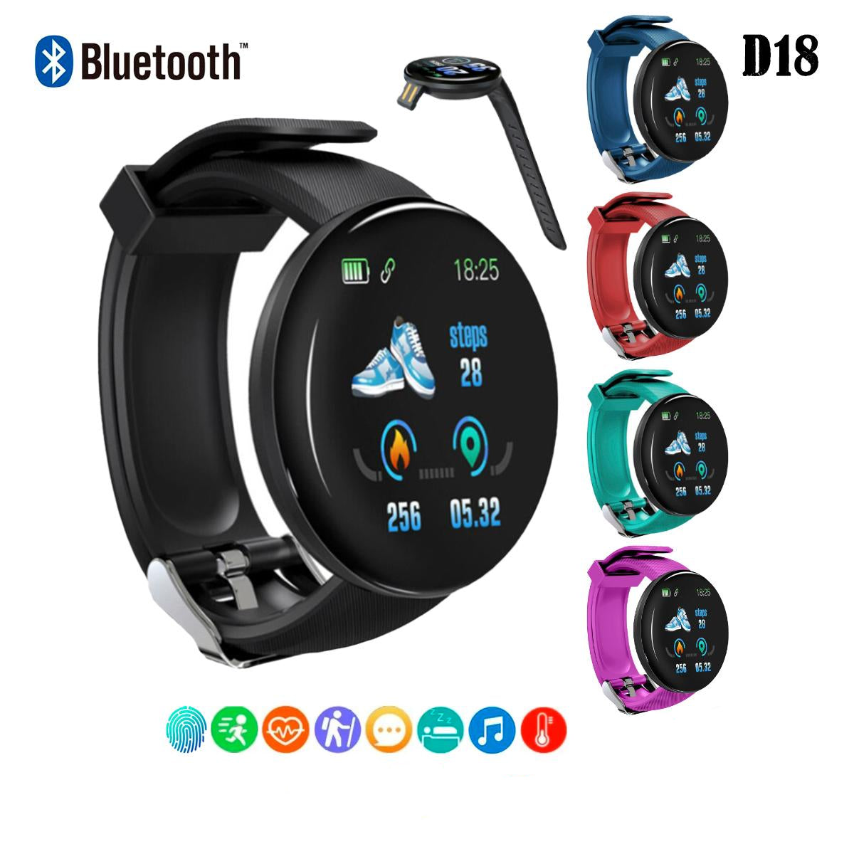 Smartwatch Reloj Inteligente D18